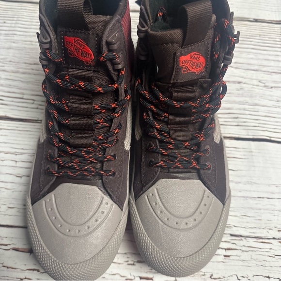 New! Van Sk8-Hi Gore-Tex MTE Chocolate Brown - Picture 5 of 11